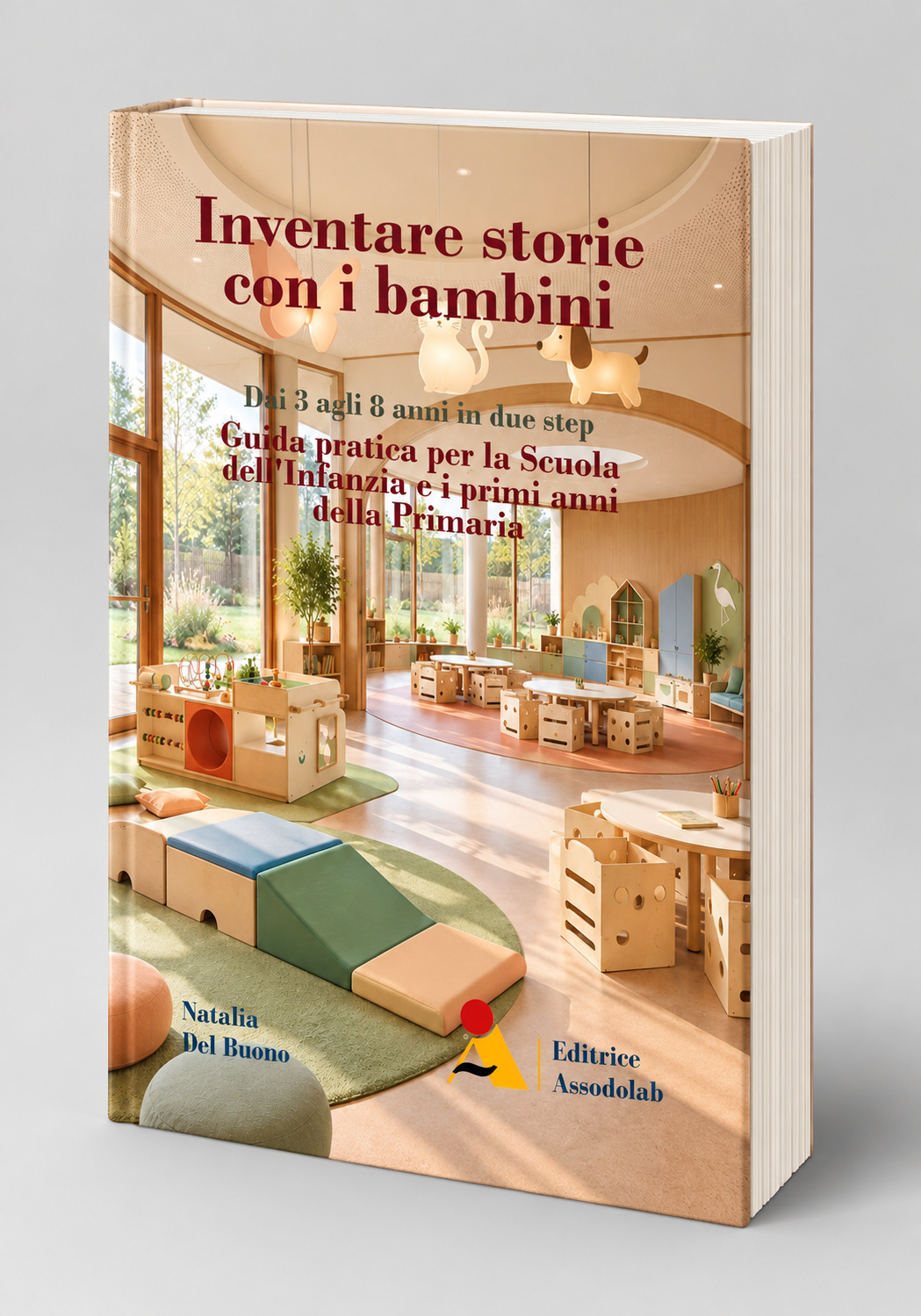 Immagine 3D del libro Inventare storie con i bambini